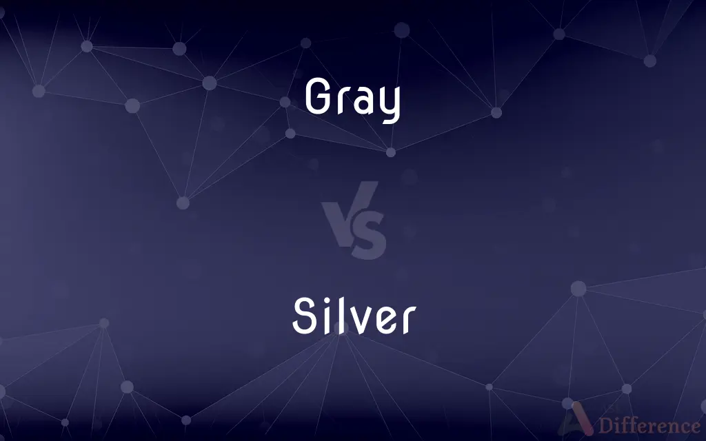 Gray vs. Silver — What's the Difference?