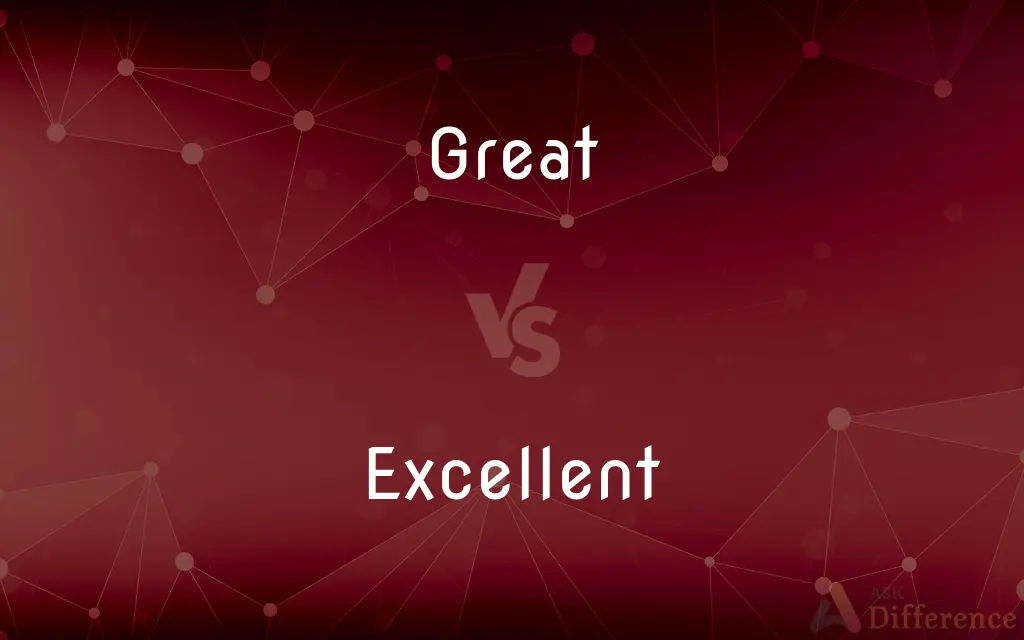 Great vs. Excellent — What's the Difference?