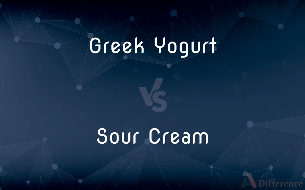 Greek Yogurt vs. Sour Cream — What's the Difference?