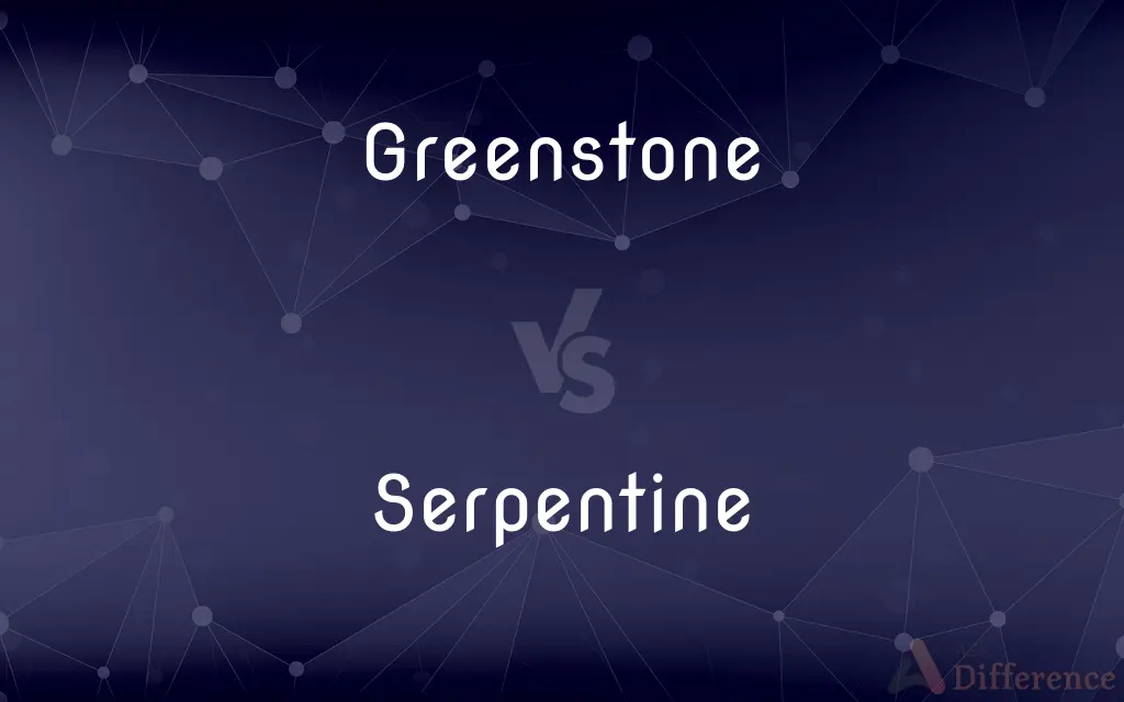 Greenstone vs. Serpentine — What's the Difference?