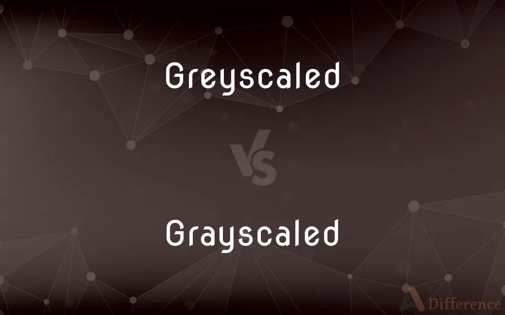 Greyscaled vs. Grayscaled — What's the Difference?