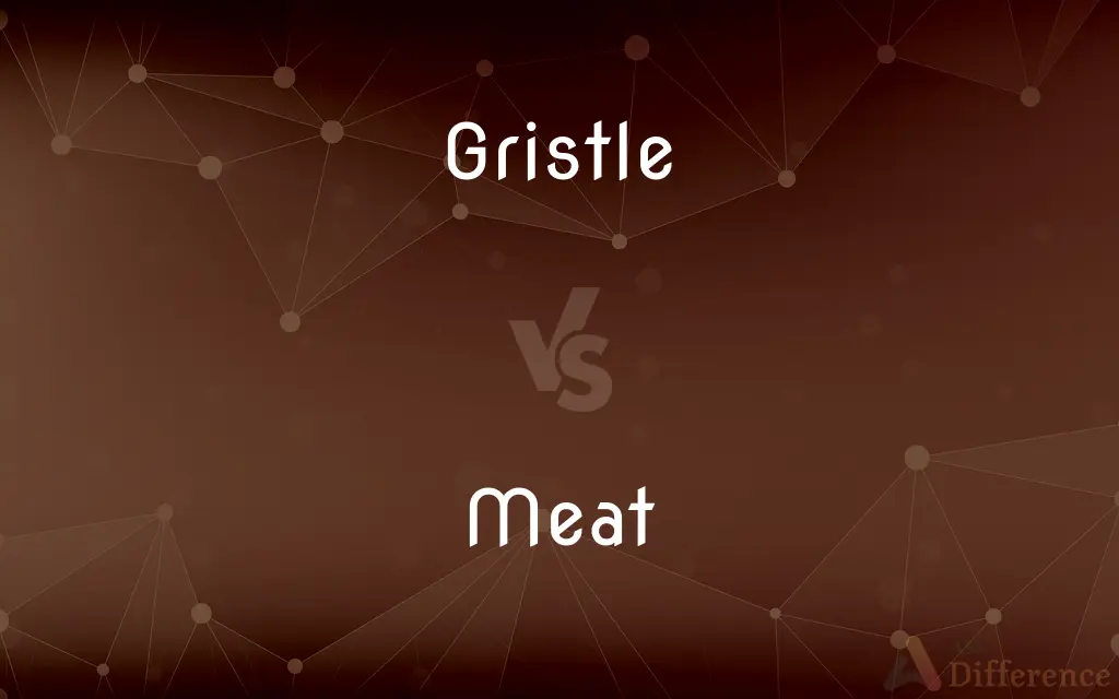 Gristle vs. Meat — What's the Difference?