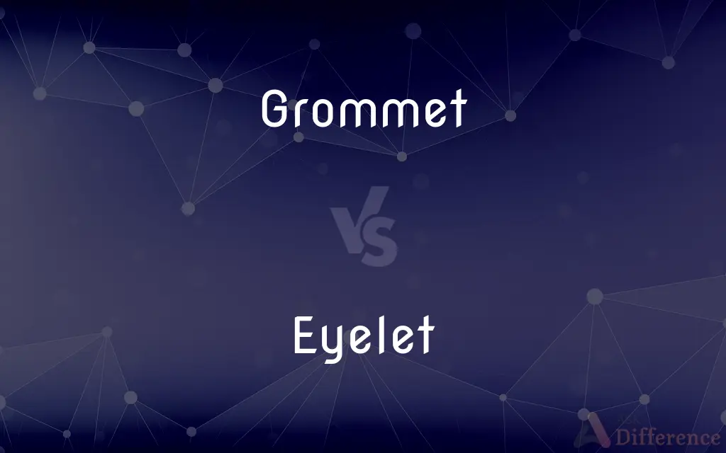Grommet vs. Eyelet — What's the Difference?