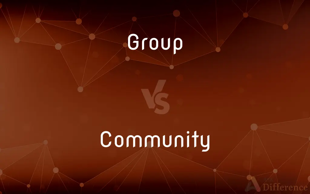 Group vs. Community — What's the Difference?