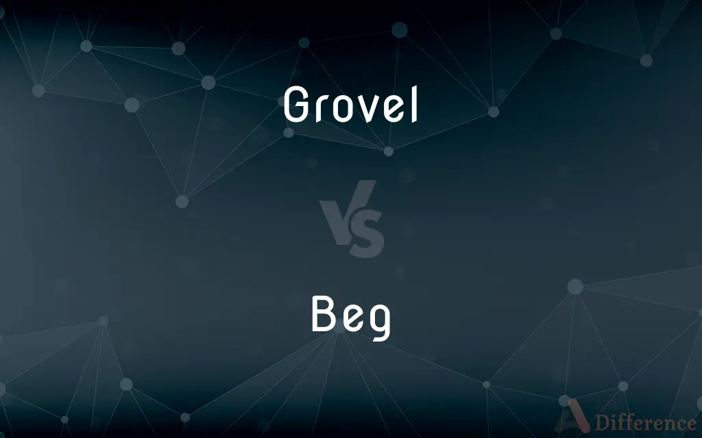 Grovel vs. Beg — What's the Difference?