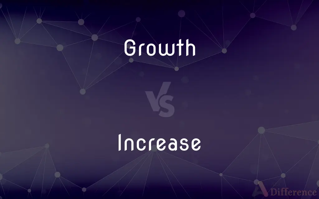 Growth vs. Increase — What's the Difference?