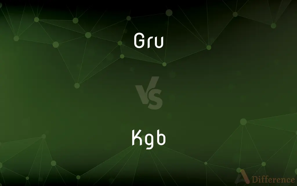 Gru vs. Kgb — What's the Difference?