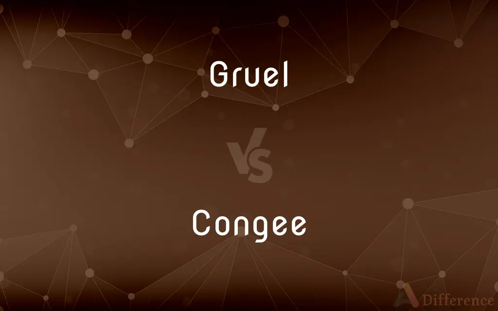 Gruel vs. Congee — What's the Difference?