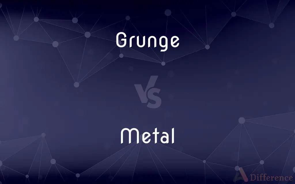 Grunge vs. Metal — What's the Difference?