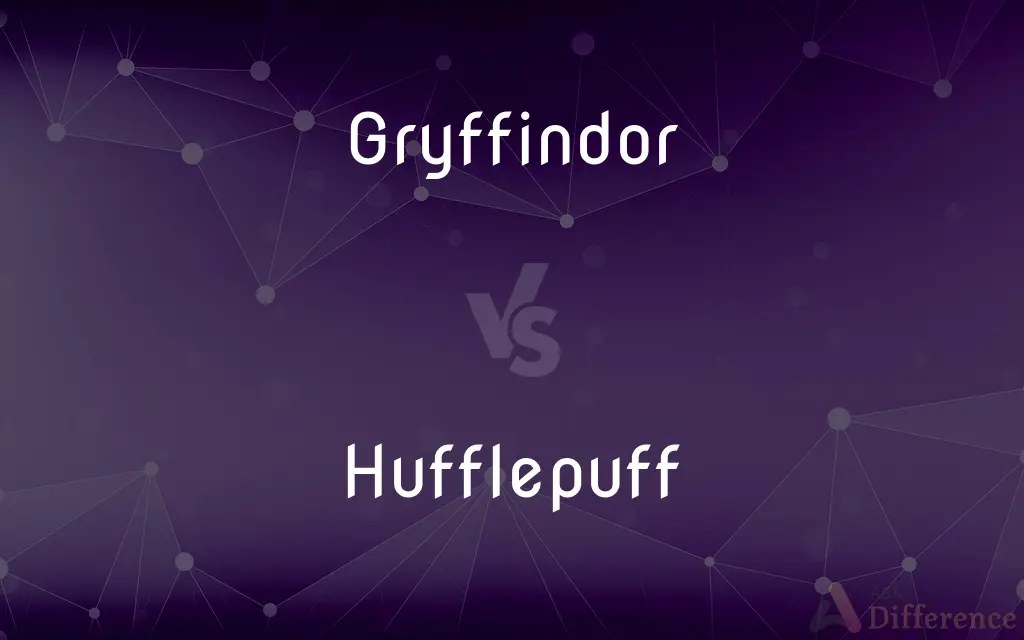 Gryffindor vs. Hufflepuff — What's the Difference?