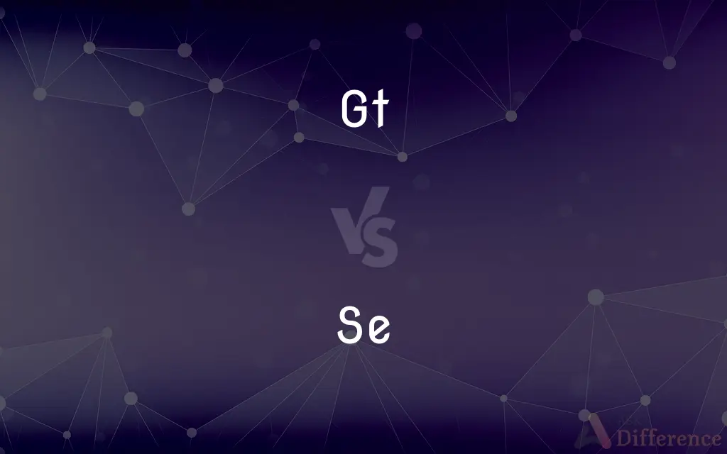 GT vs. SE — What's the Difference?