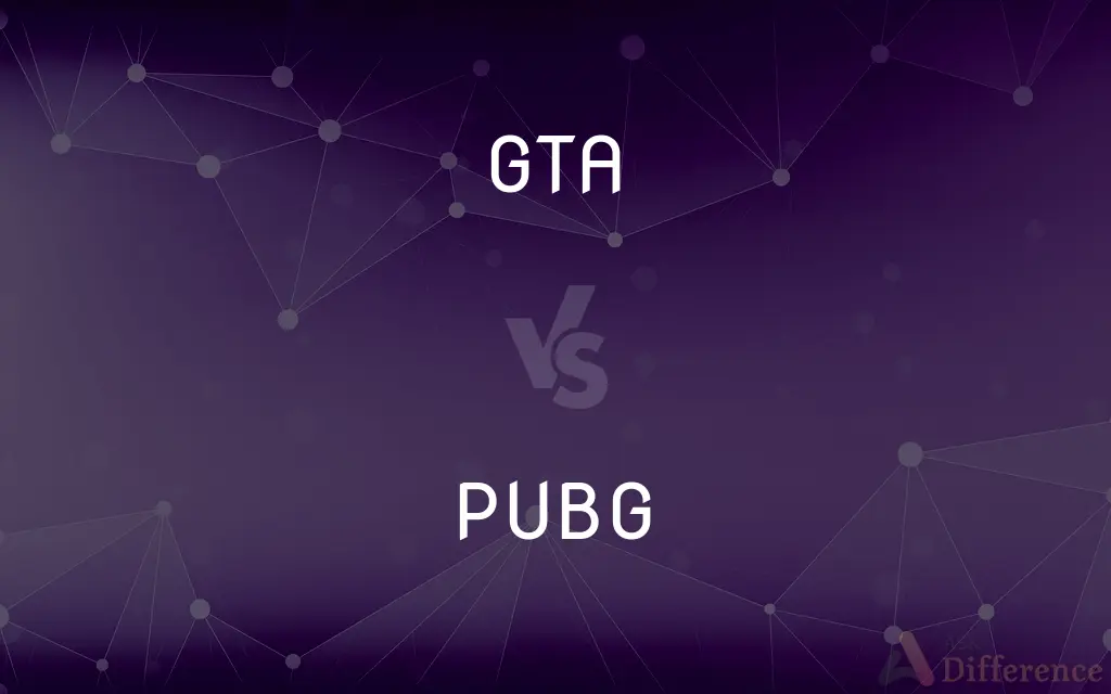 GTA vs. PUBG — What's the Difference?