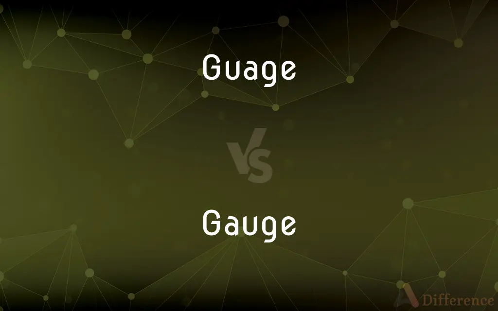 Guage vs. Gauge — Which is Correct Spelling?