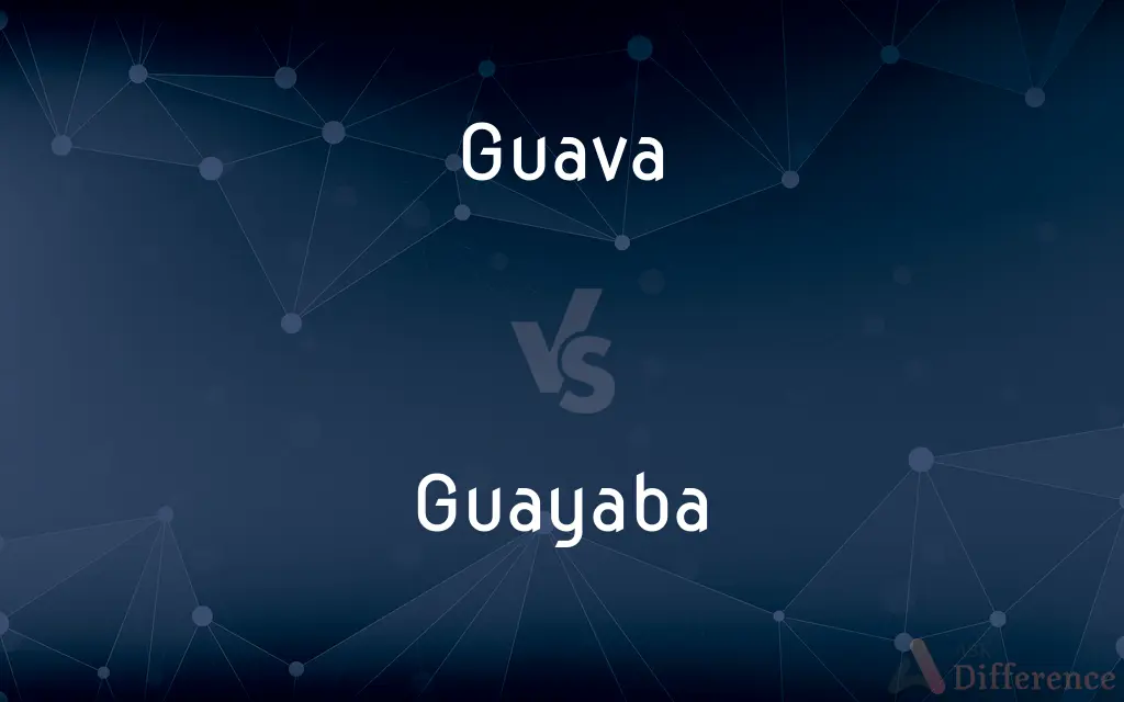 Guava vs. Guayaba — What's the Difference?