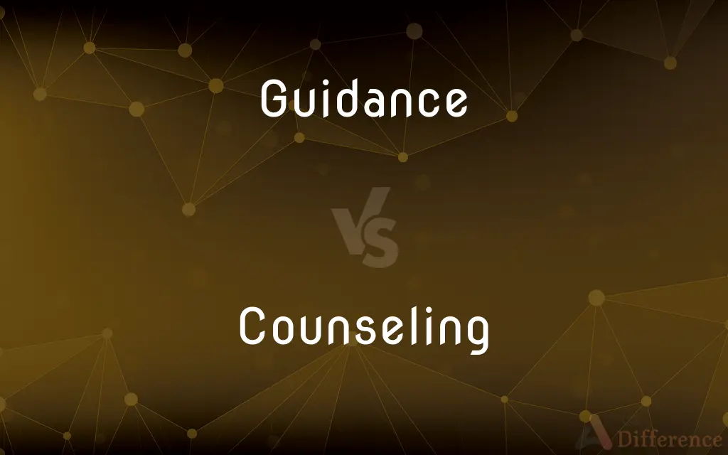 Guidance vs. Counseling — What's the Difference?