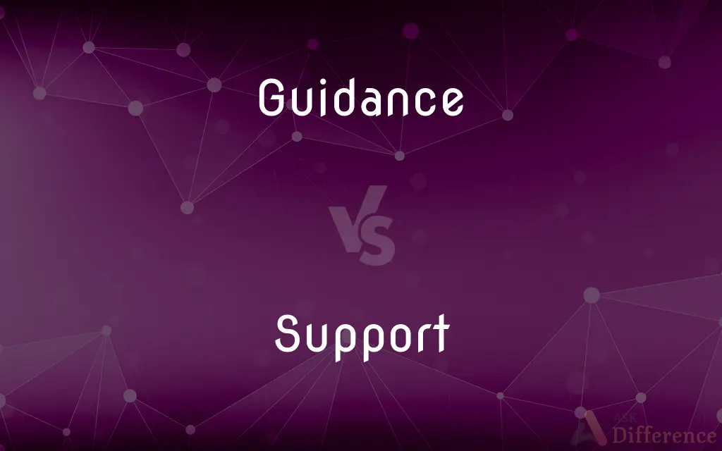 Guidance vs. Support — What's the Difference?