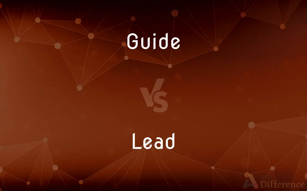 Guide vs. Lead — What's the Difference?