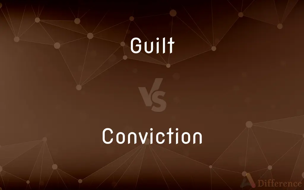 Guilt vs. Conviction — What's the Difference?