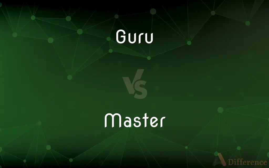 Guru vs. Master — What's the Difference?