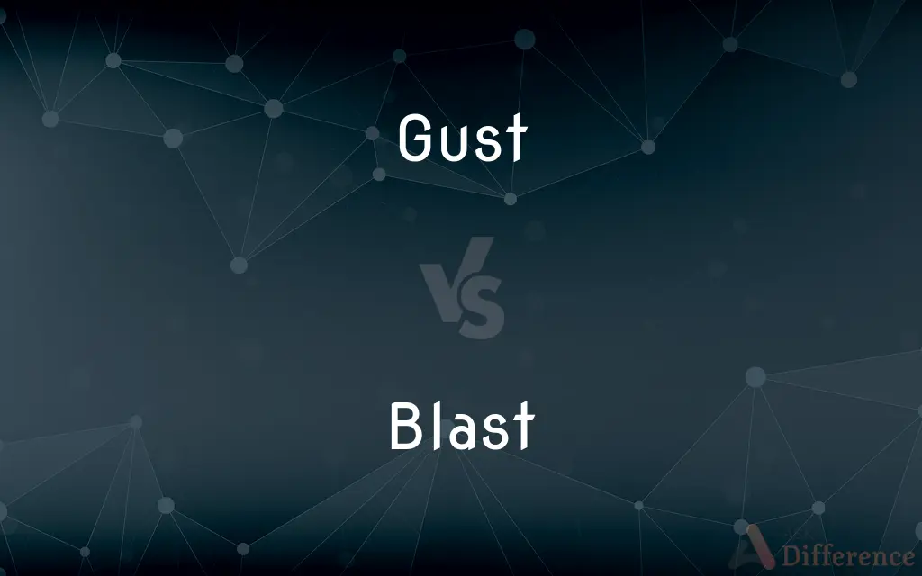 Gust vs. Blast — What's the Difference?