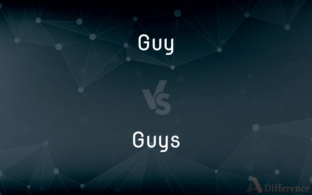 Guy vs. Guys — What's the Difference?