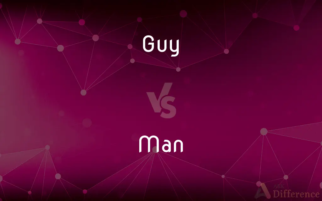 Guy vs. Man — What's the Difference?
