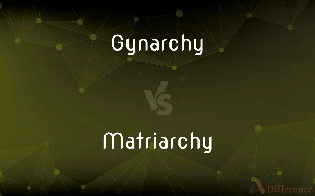 Gynarchy vs. Matriarchy — What's the Difference?