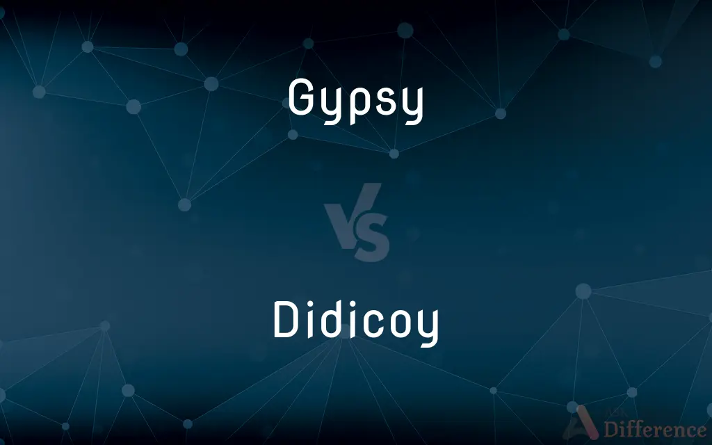 Gypsy vs. Didicoy — What's the Difference?