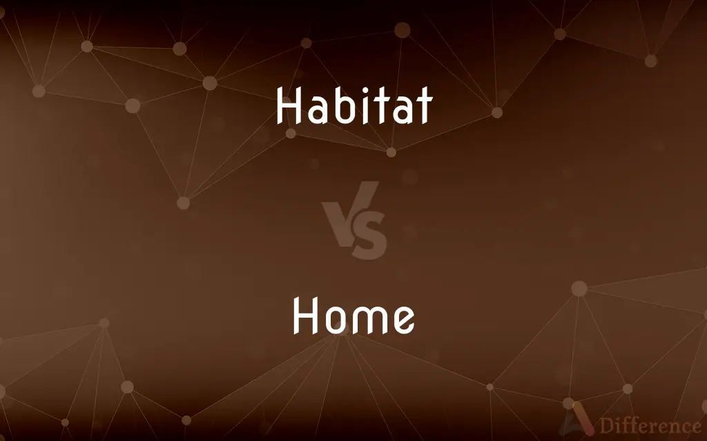 Habitat vs. Home — What's the Difference?