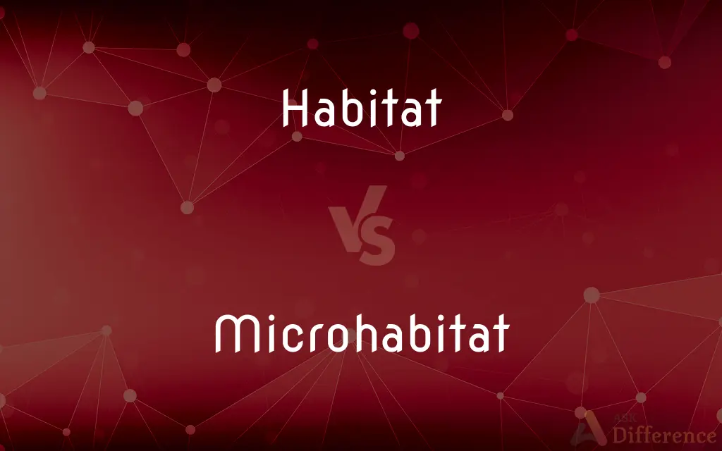 Habitat vs. Microhabitat — What's the Difference?