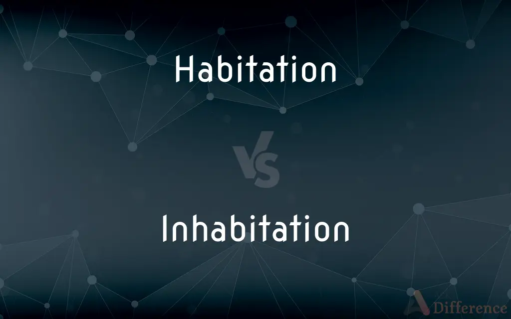 Habitation vs. Inhabitation — What's the Difference?