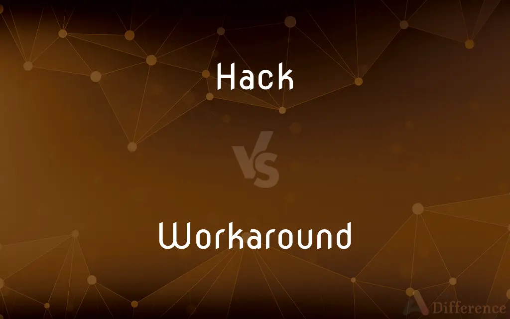 Hack vs. Workaround — What's the Difference?