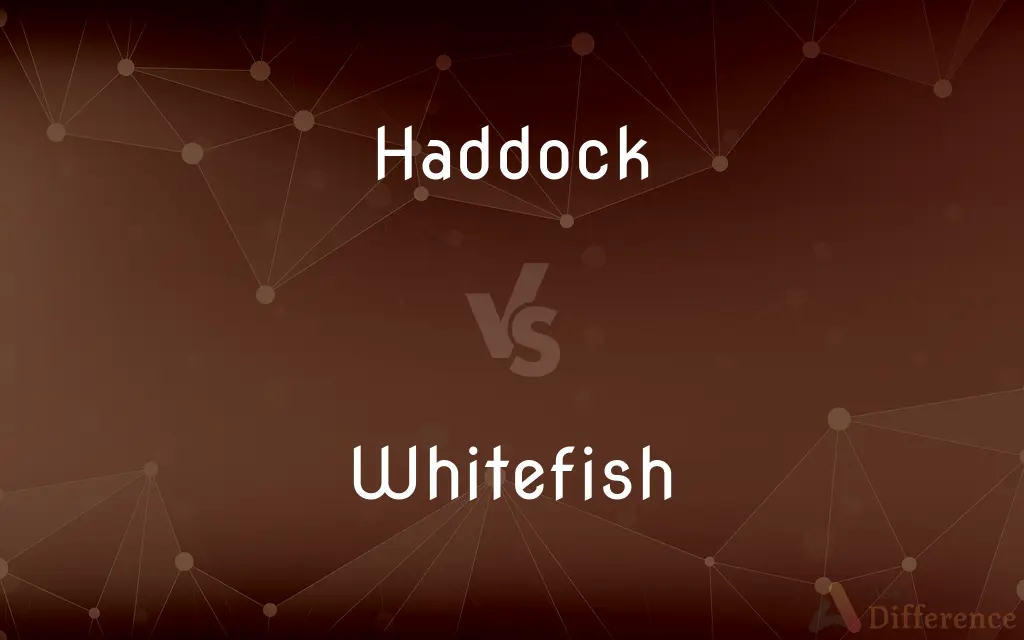 Haddock vs. Whitefish — What's the Difference?