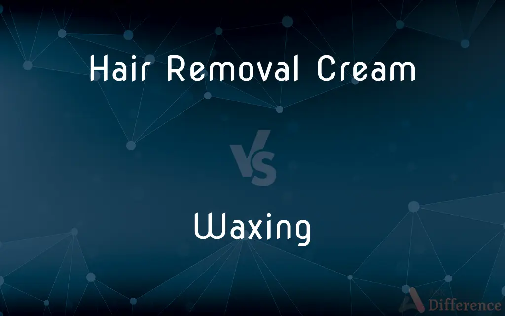 Hair Removal Cream vs. Waxing — What's the Difference?