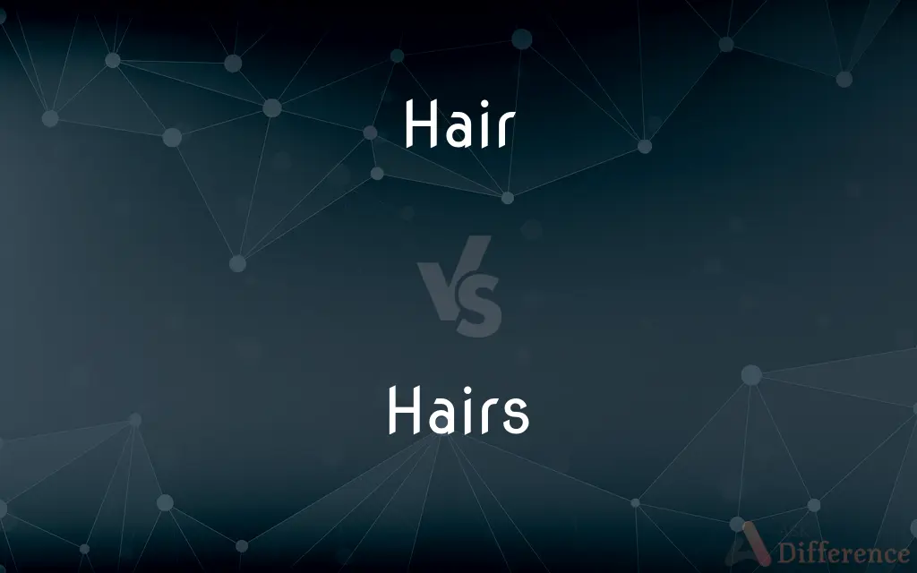 Hair vs. Hairs — What's the Difference?