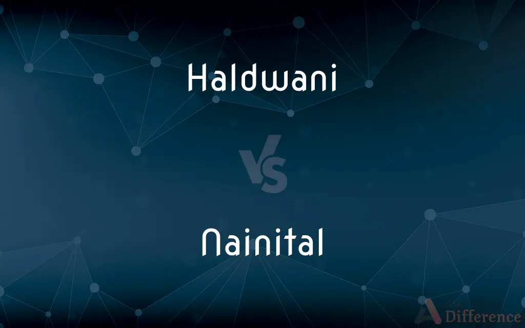 Haldwani vs. Nainital — What's the Difference?