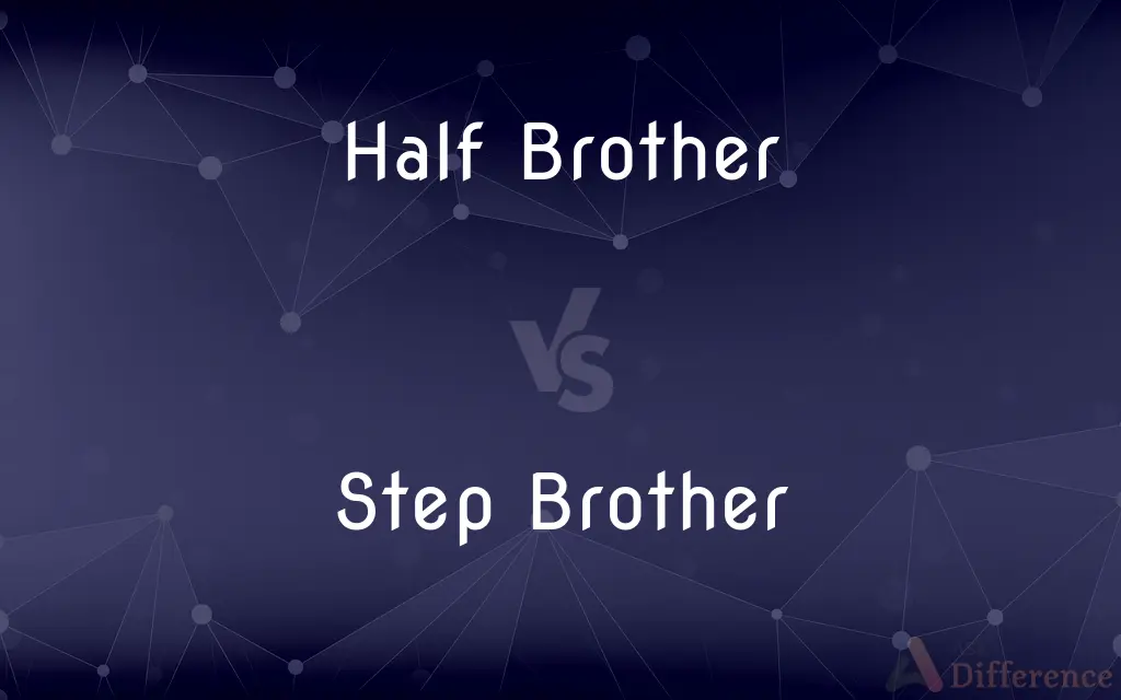 Half Brother vs. Step Brother — What's the Difference?