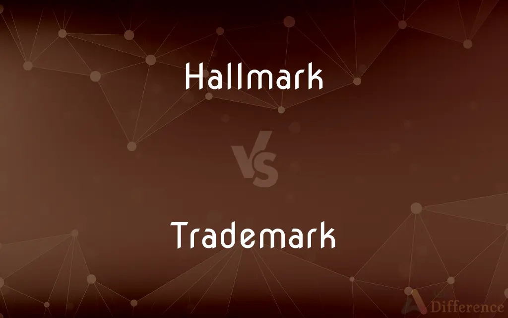 Hallmark vs. Trademark — What's the Difference?