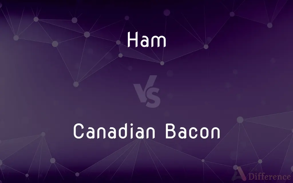 Ham vs. Canadian Bacon — What's the Difference?
