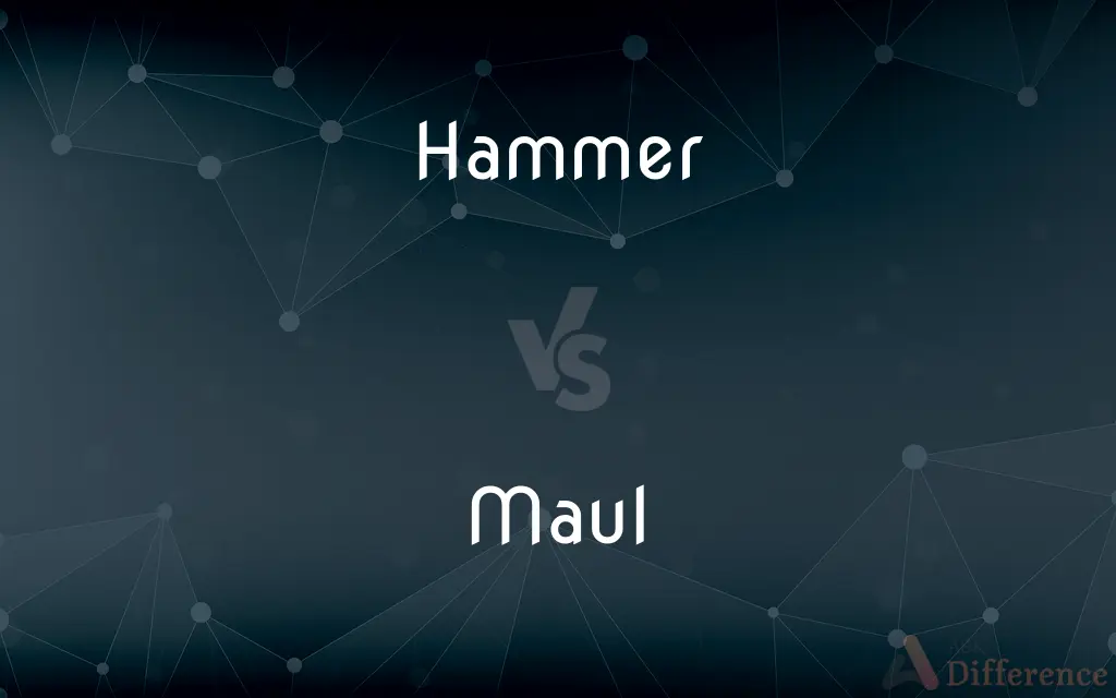 Hammer vs. Maul — What's the Difference?