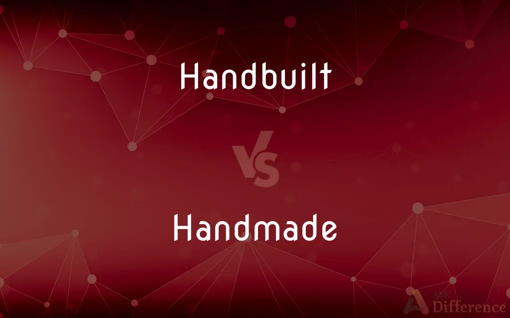 Handbuilt vs. Handmade — What's the Difference?