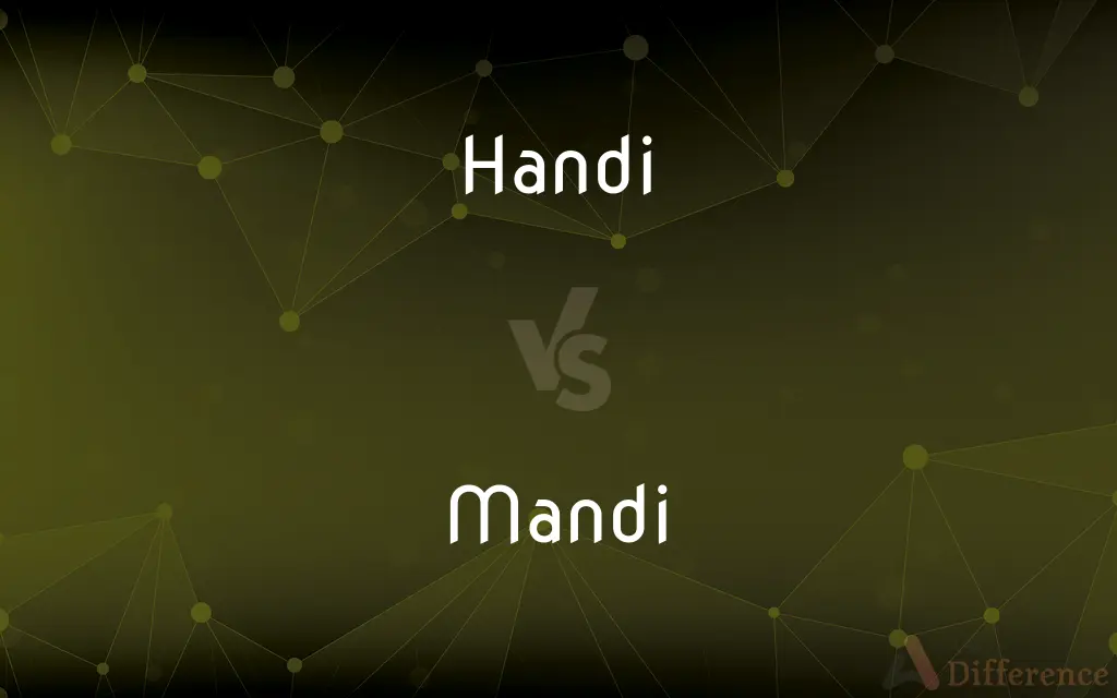 Handi vs. Mandi — What's the Difference?