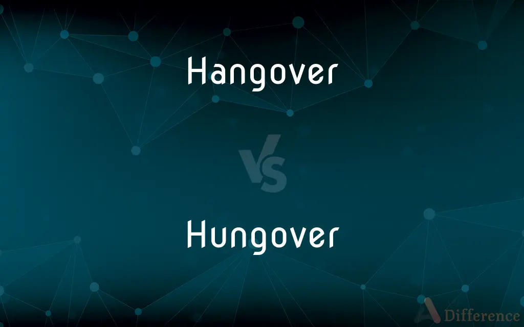 Hangover vs. Hungover — What's the Difference?