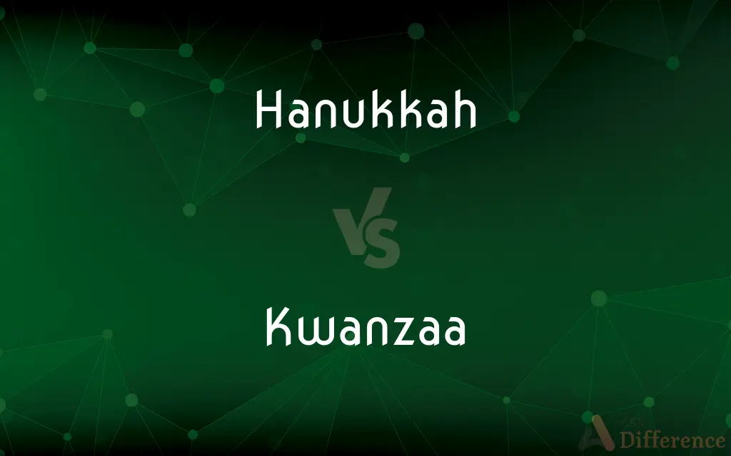 Hanukkah vs. Kwanzaa — What's the Difference?