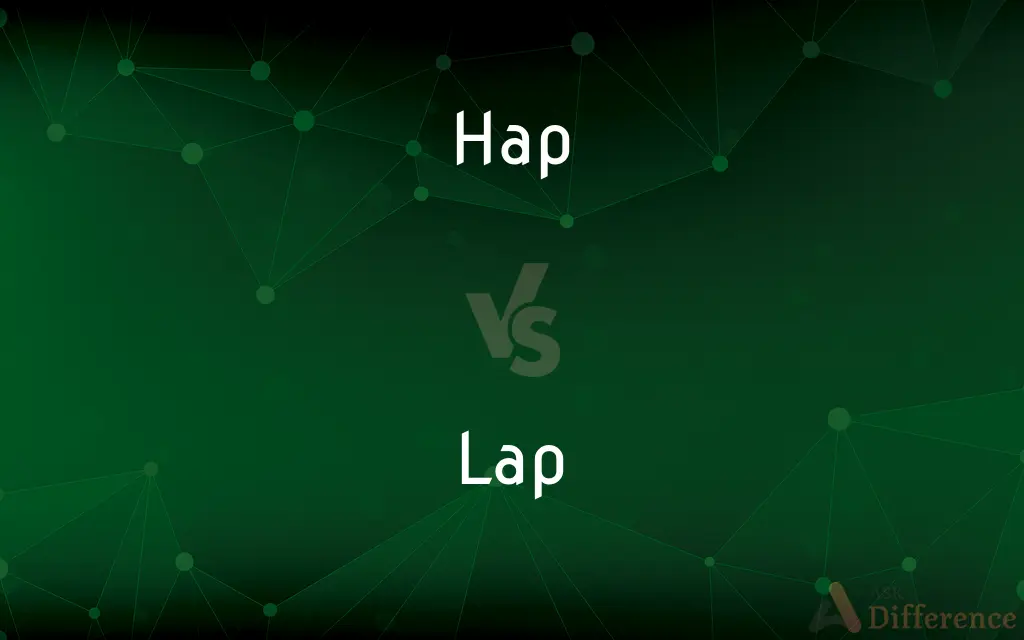 Hap vs. Lap — What's the Difference?