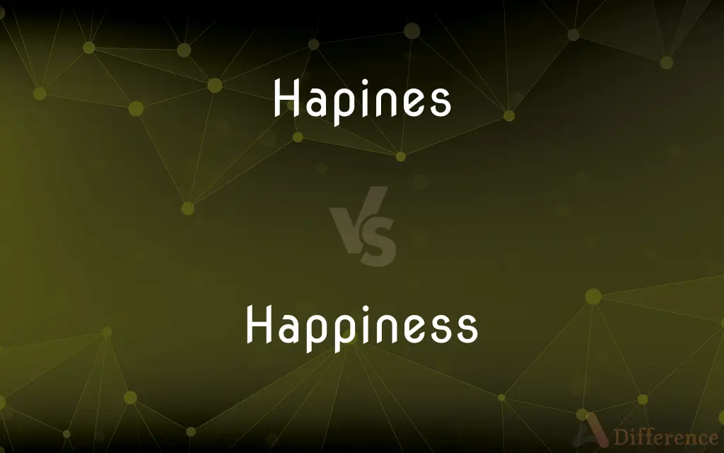 Hapines vs. Happiness — Which is Correct Spelling?