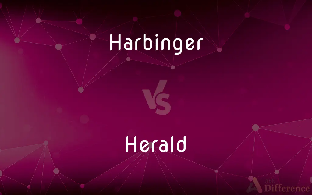 Harbinger vs. Herald — What's the Difference?
