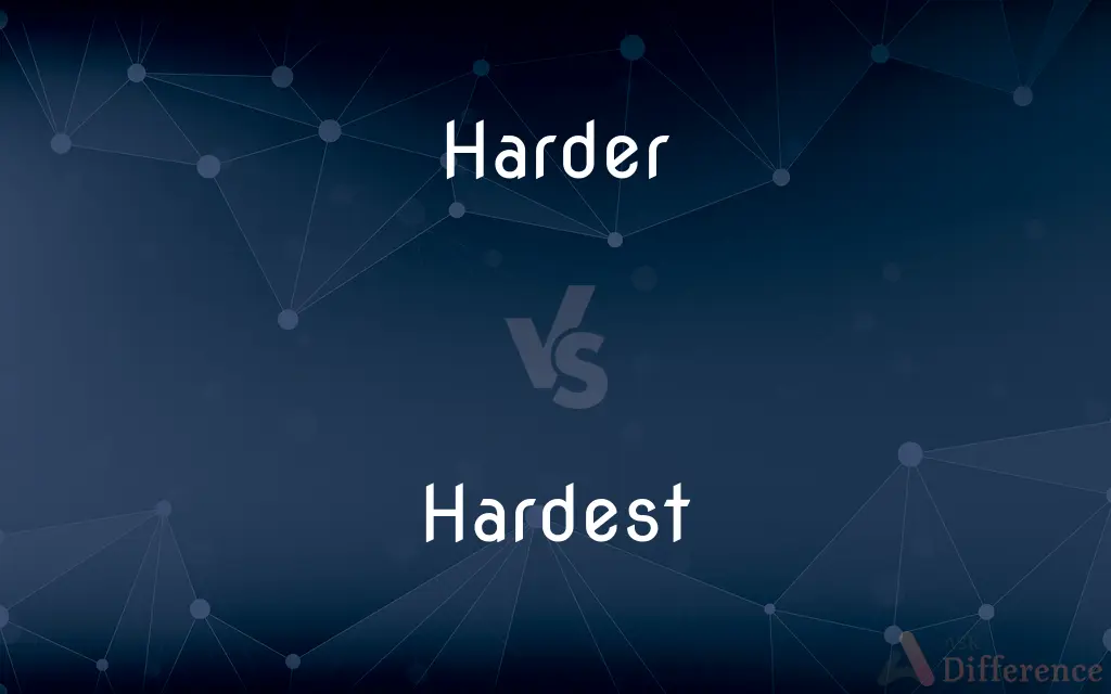 Harder vs. Hardest — What's the Difference?