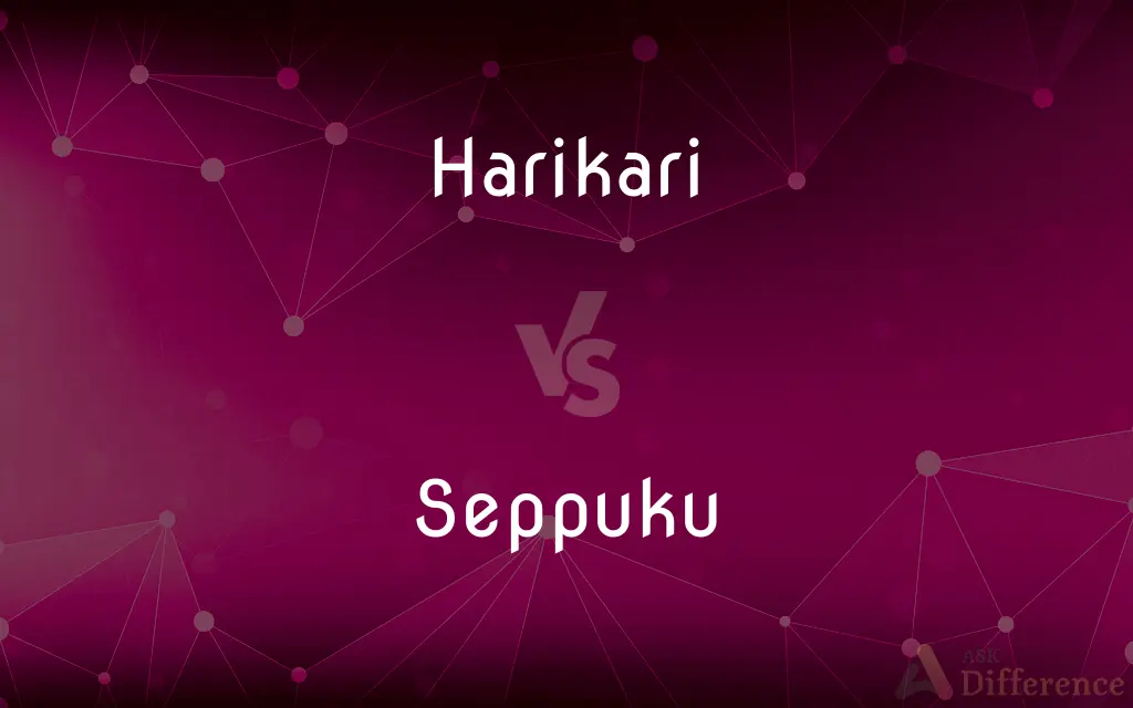 Harikari vs. Seppuku — What's the Difference?
