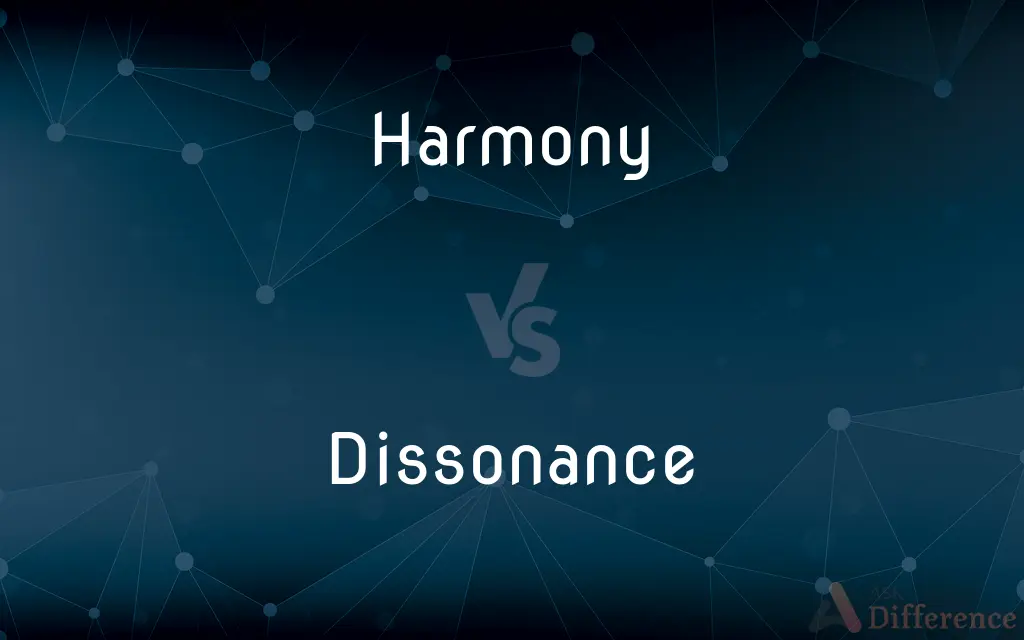 Harmony vs. Dissonance — What's the Difference?